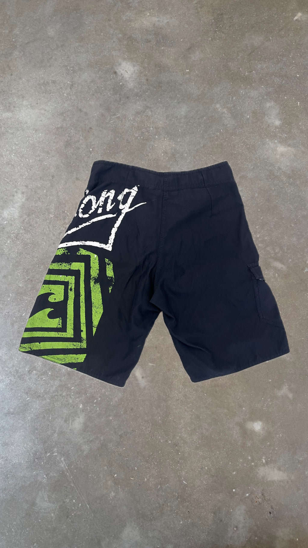 BS0016 BILLBAONG BLACK BOARDSHORTS