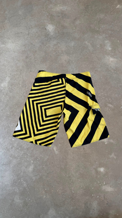 BILLABONG BOARSHORTS BLACK YELLOW SIGNATURE