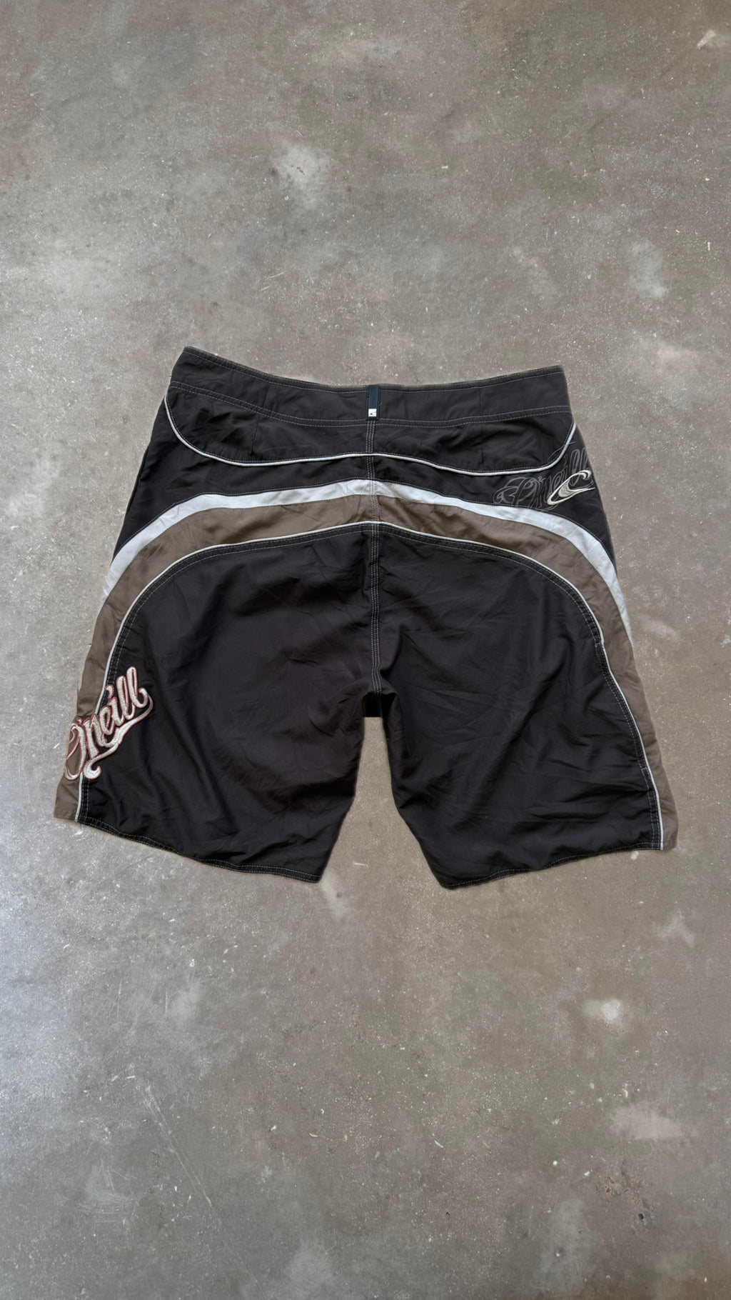 BS0155 O'neill Brown and Gray Vintage Boardshorts (38")