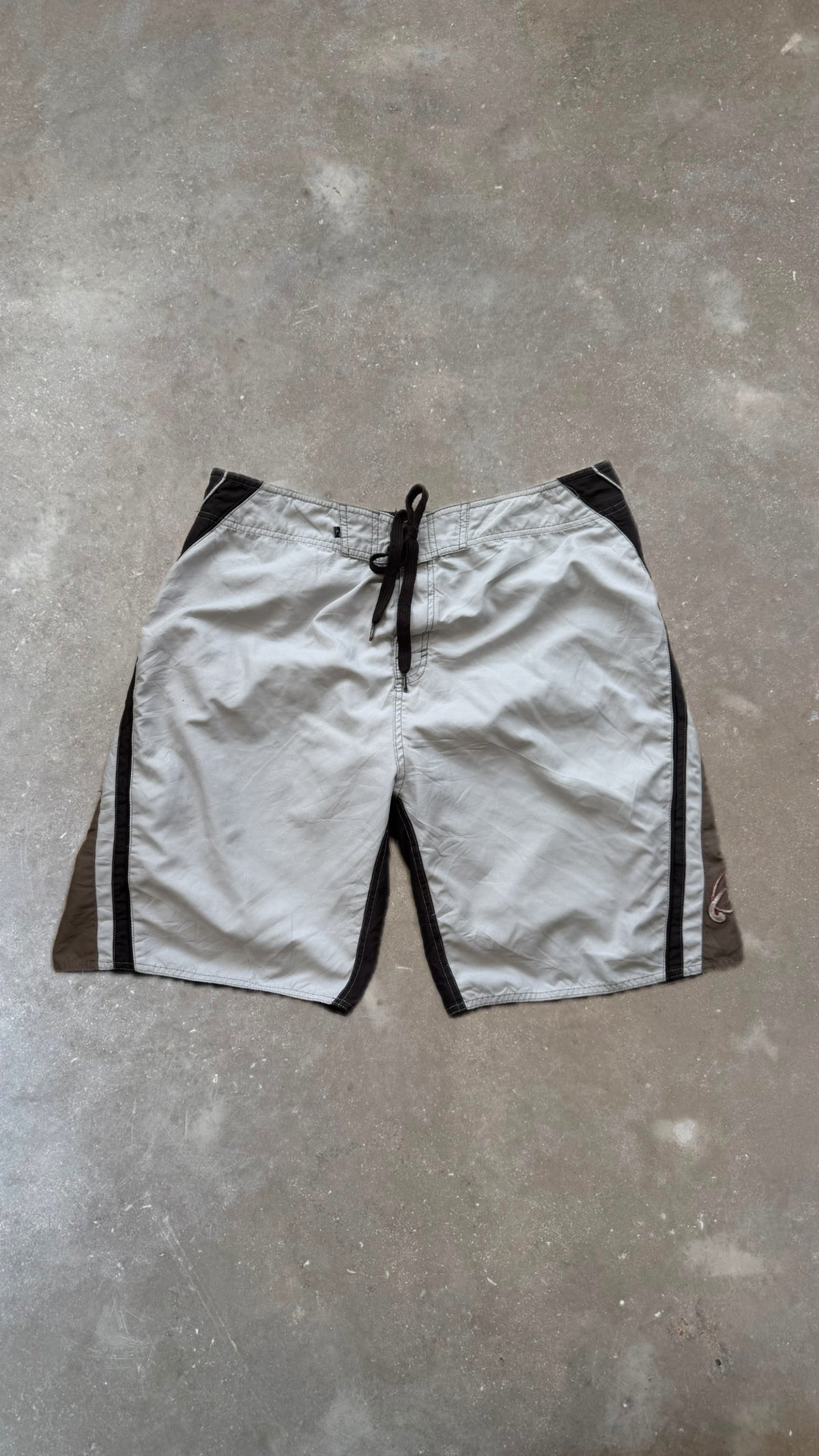 BS0155 O'neill Brown and Gray Vintage Boardshorts (38")
