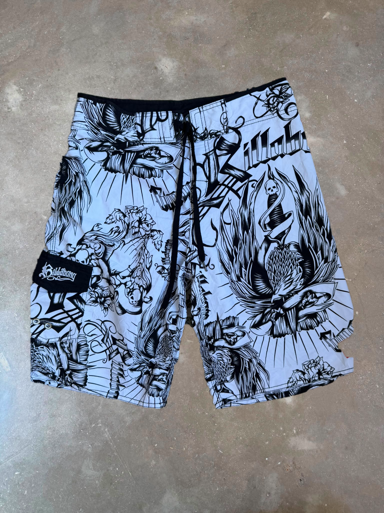 Billabong Tattoo Graphic Boardshorts