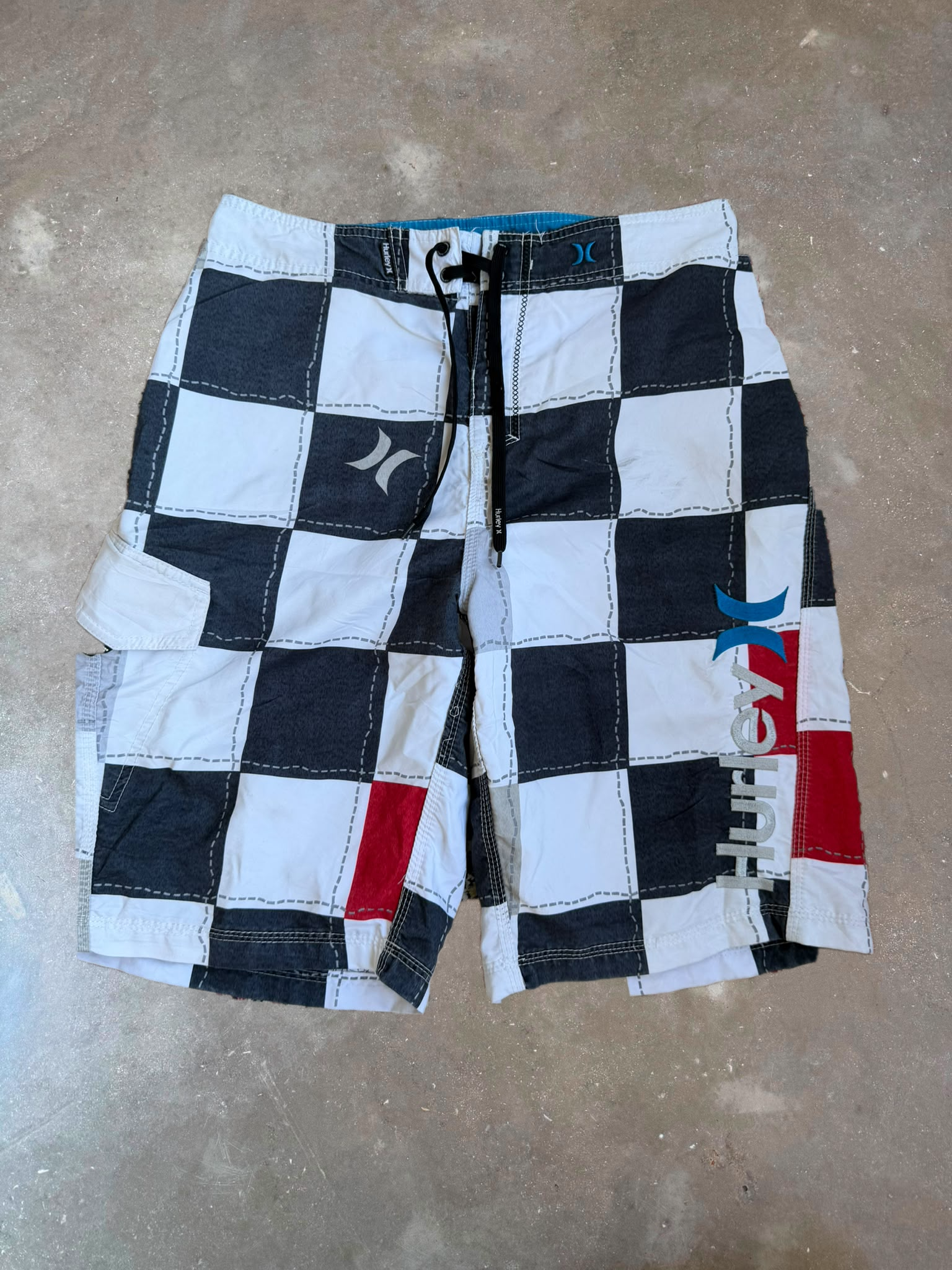 Hurley Checkered Boardshorts