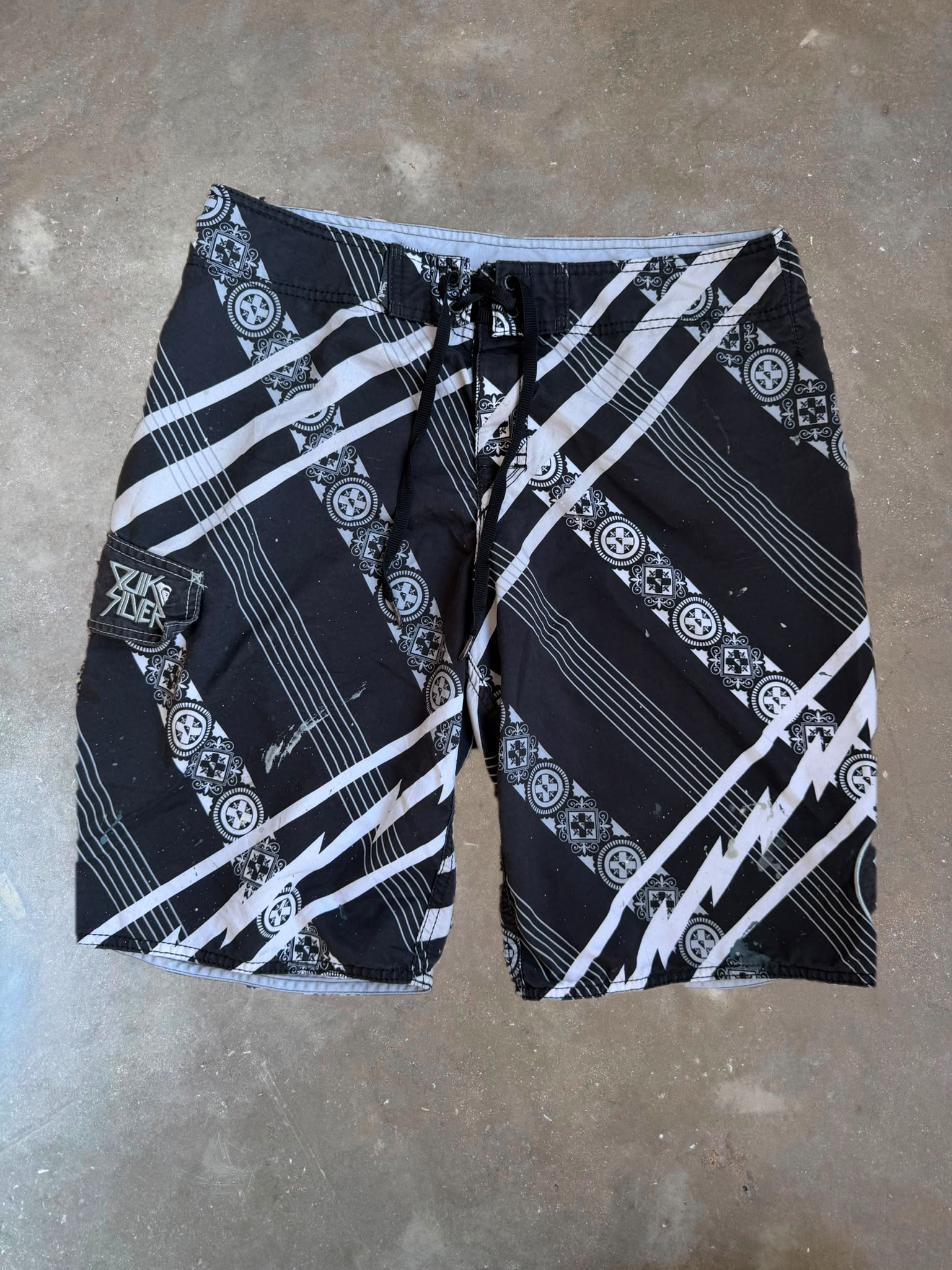 Quiksilver Print Boardshorts (Black)