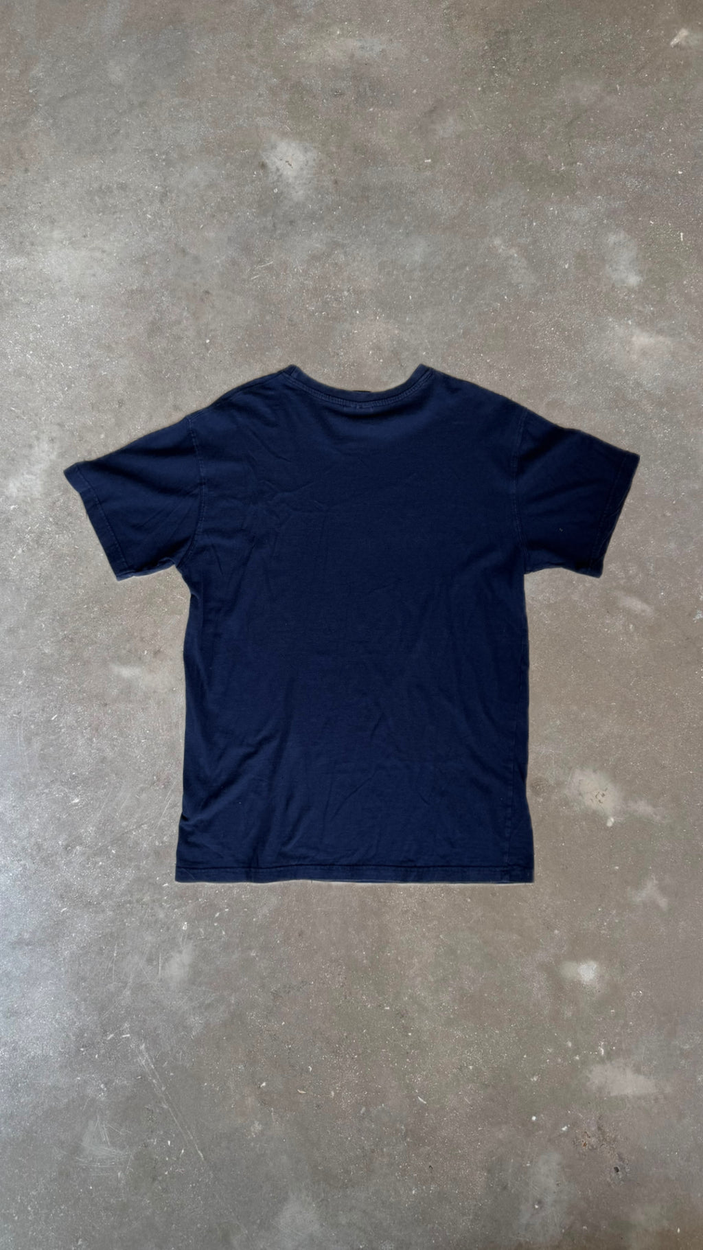 TS0016 Unbranded Blue "Ōhope Beach" Vintage T-Shirt (M)