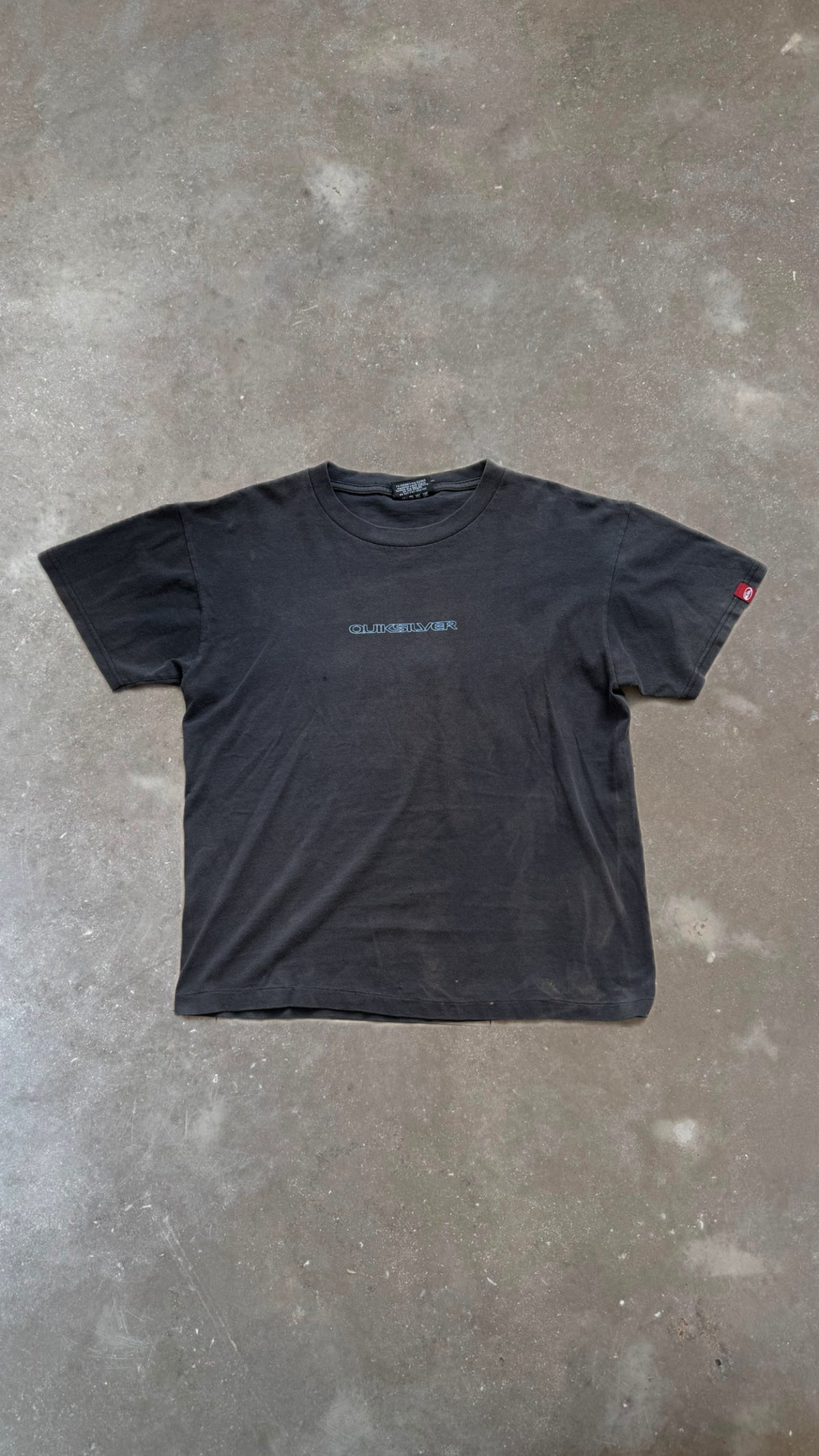 TS0017 Quicksilver Black Vintage T-Shirt (M)
