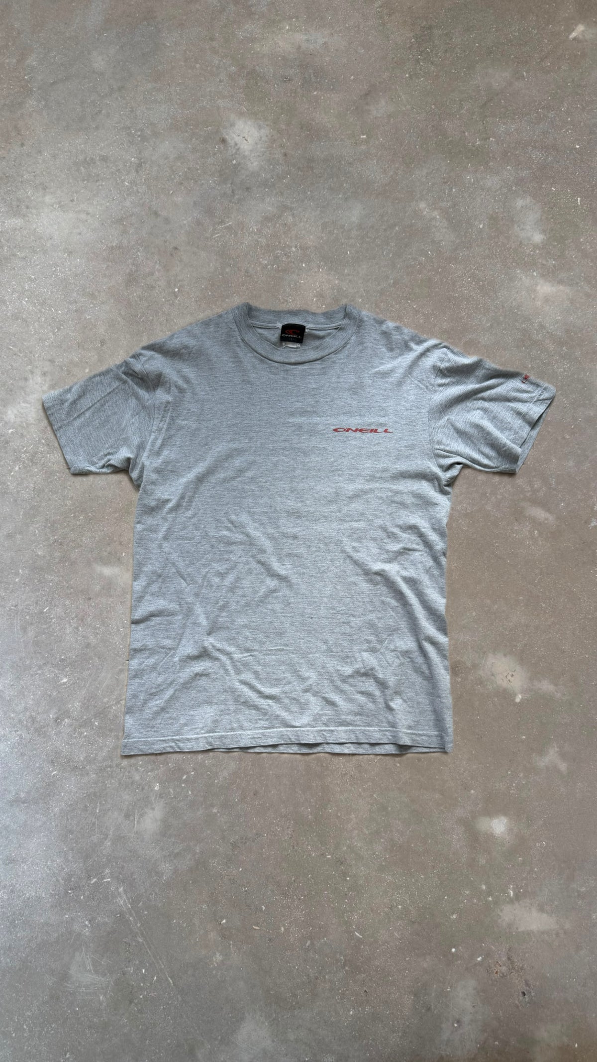 TS0039 O'neill Gray Fish Vintage T-Shirt (L)