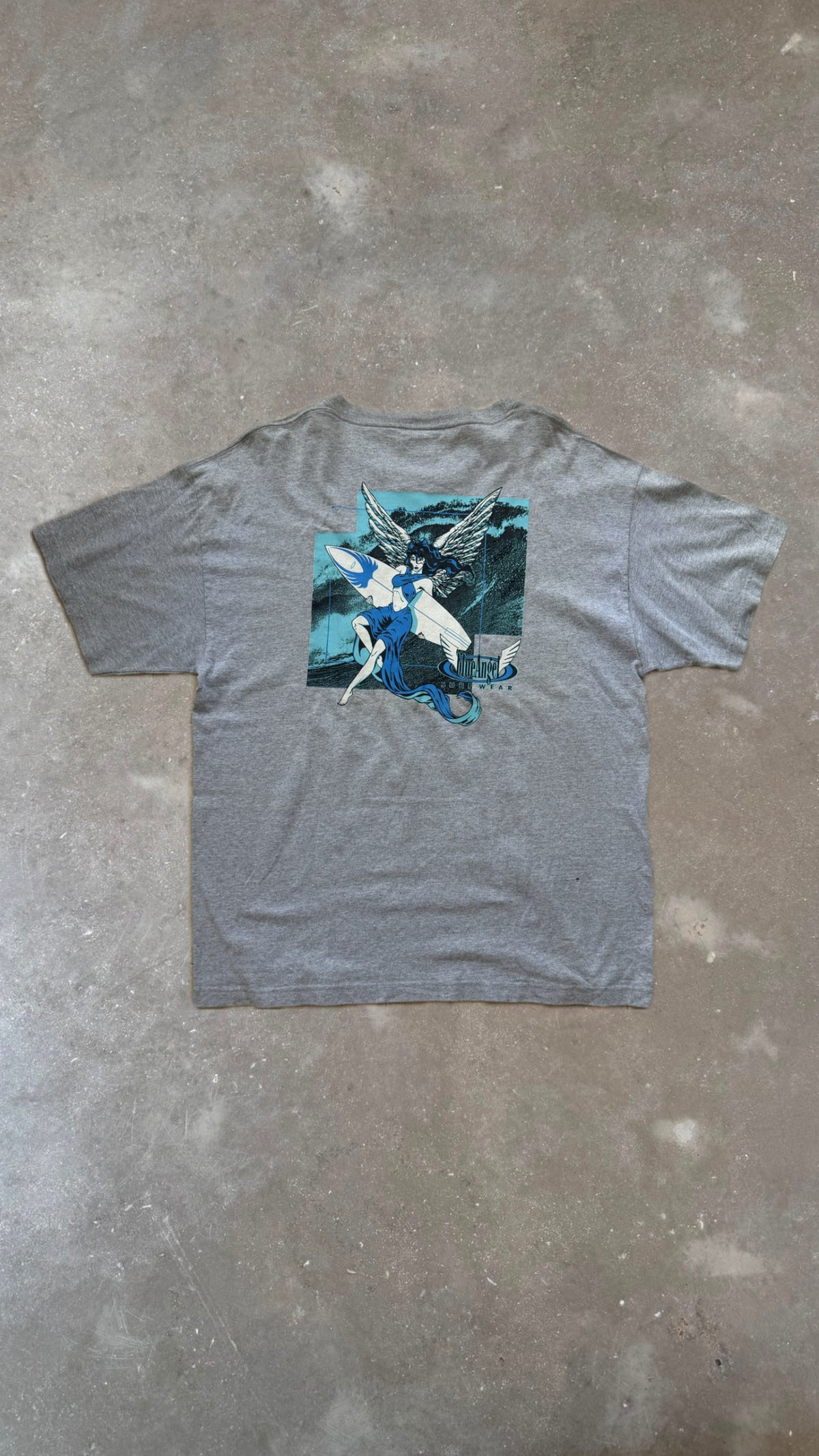 TS0003 Unbranded Gray "Hawaiian High Voltage" Vintage T-Shirt (XXL)