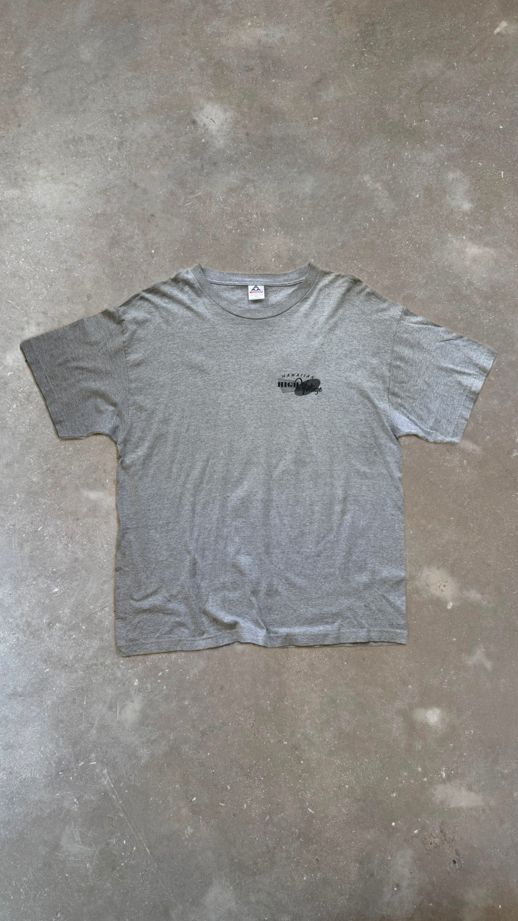 TS0003 Unbranded Gray "Hawaiian High Voltage" Vintage T-Shirt (XXL)